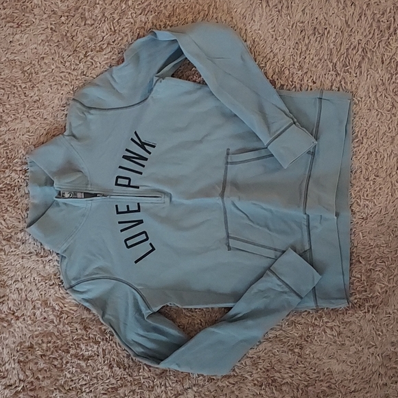 PINK Victoria's Secret Tops - PINK VS Half Zip